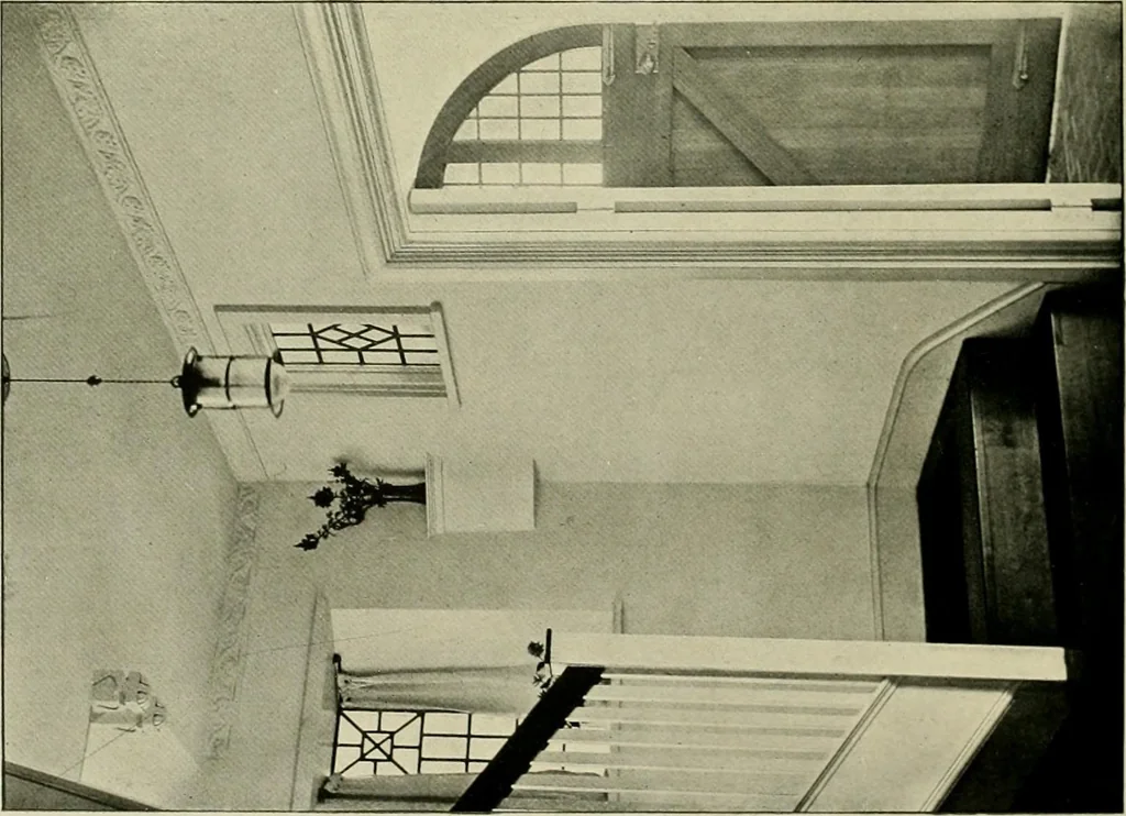 An illustration from Country cottages and week-end homes, 1907, leaf 140