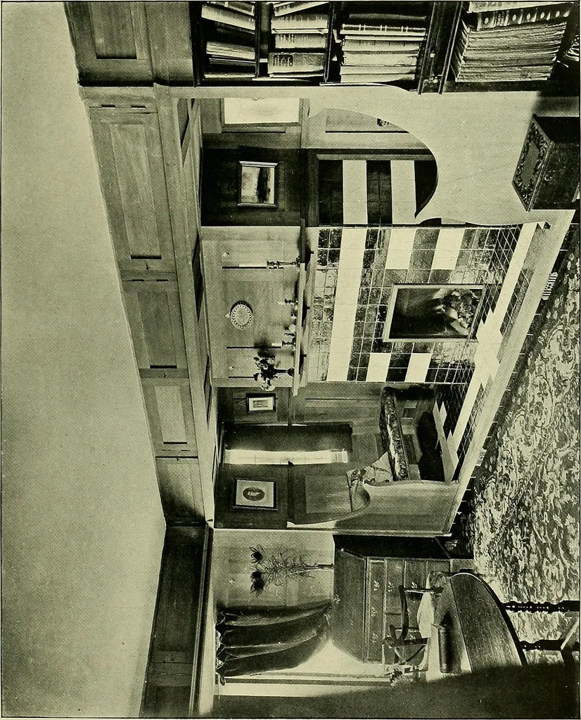 An illustration from Country cottages and week-end homes, 1907, leaf 177
