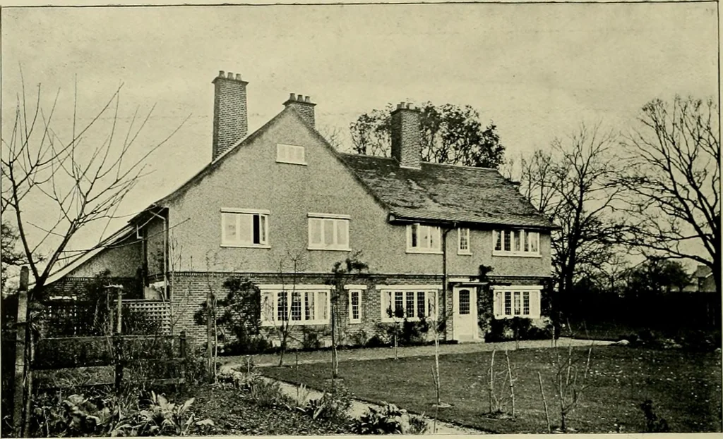 An illustration from Country cottages and week-end homes, 1907, leaf 178