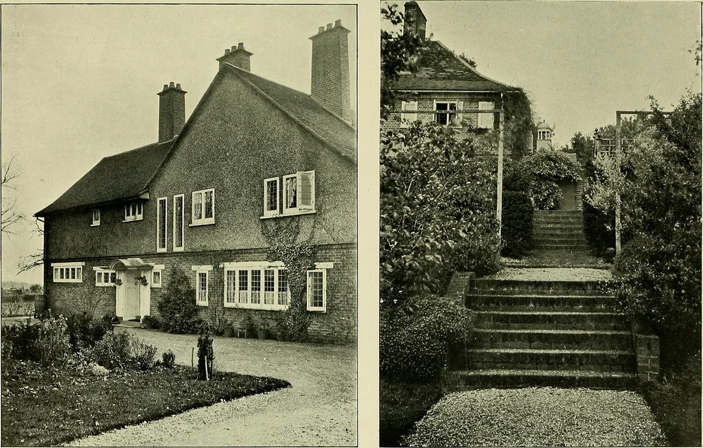 An illustration from Country cottages and week-end homes, 1907, leaf 179