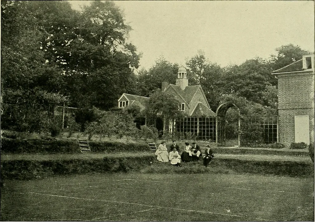 An illustration from Country cottages and week-end homes, 1907, leaf 181