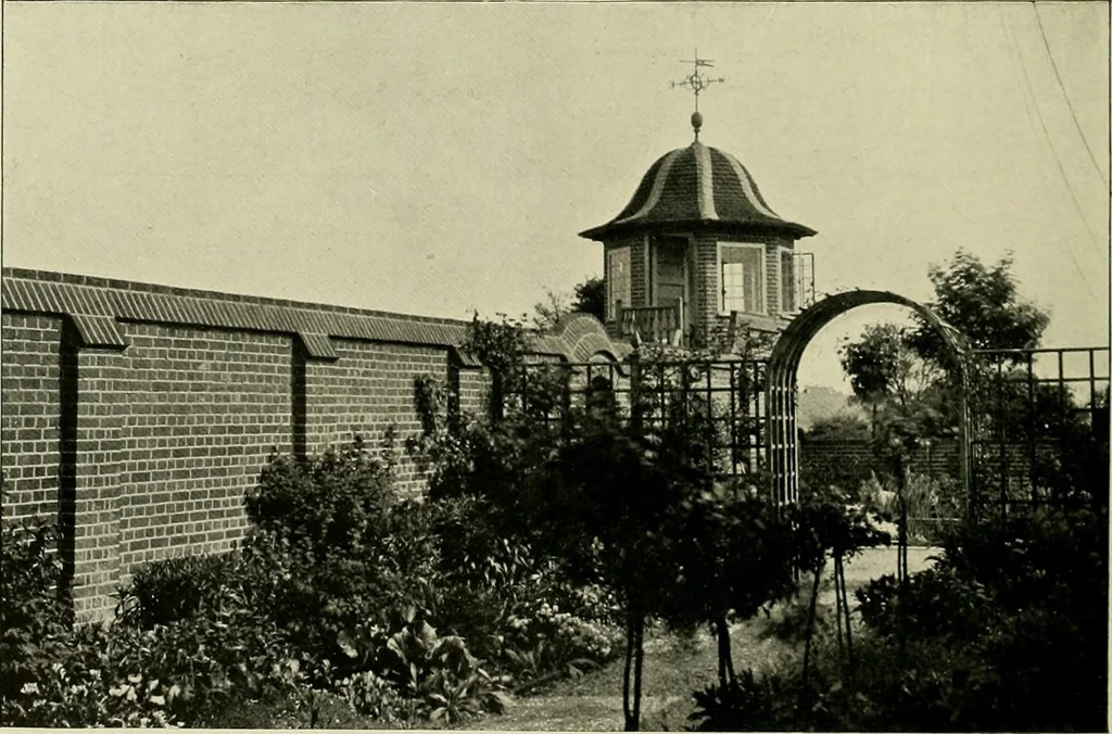 An illustration from Country cottages and week-end homes, 1907, leaf 186