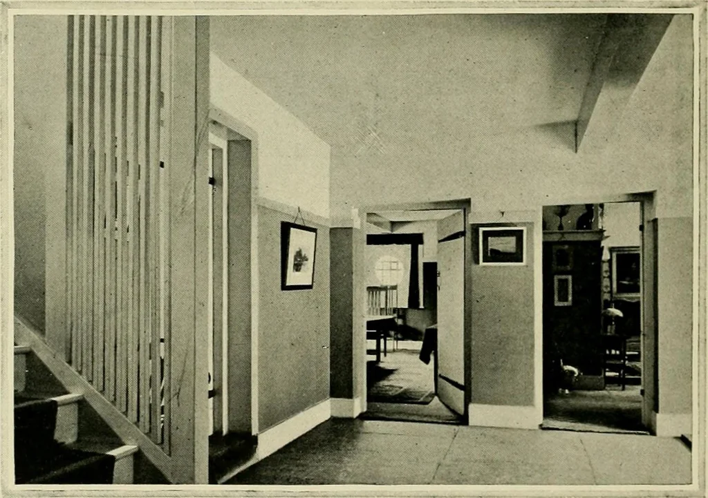 An illustration from Country cottages and week-end homes, 1907, leaf 200