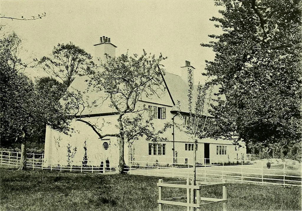 An illustration from Country cottages and week-end homes, 1907, leaf 201