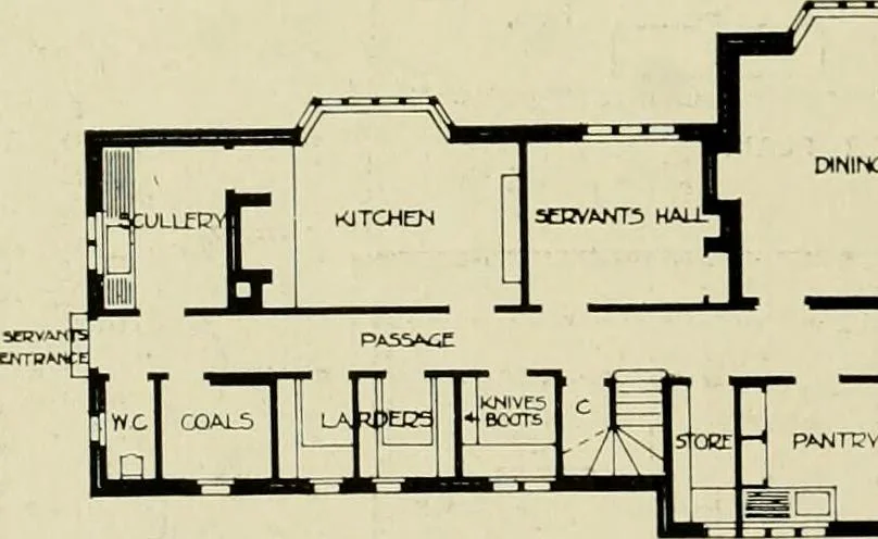 An illustration from Country cottages and week-end homes, 1907, leaf 202