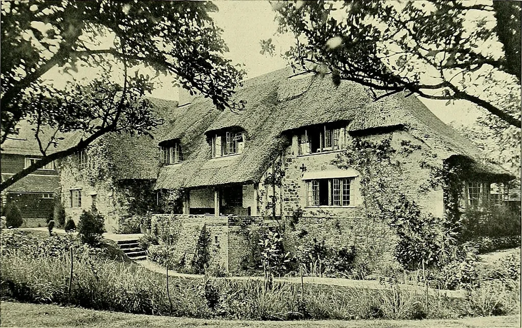An illustration from Country cottages and week-end homes, 1907, leaf 203