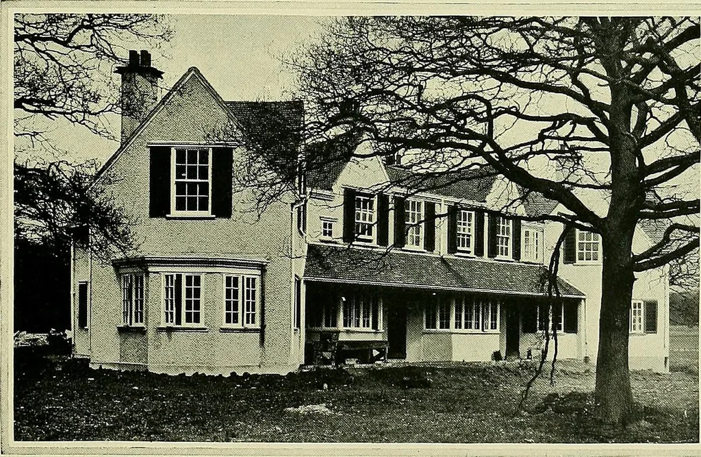 An illustration from Country cottages and week-end homes, 1907, leaf 205