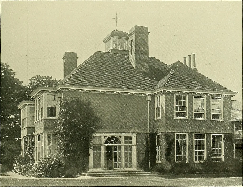 An illustration from Country cottages and week-end homes, 1907, leaf 213