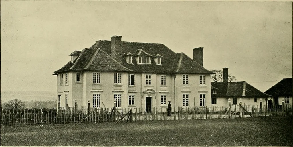 An illustration from Country cottages and week-end homes, 1907, leaf 218