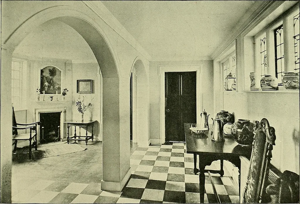 An illustration from Country cottages and week-end homes, 1907, leaf 219