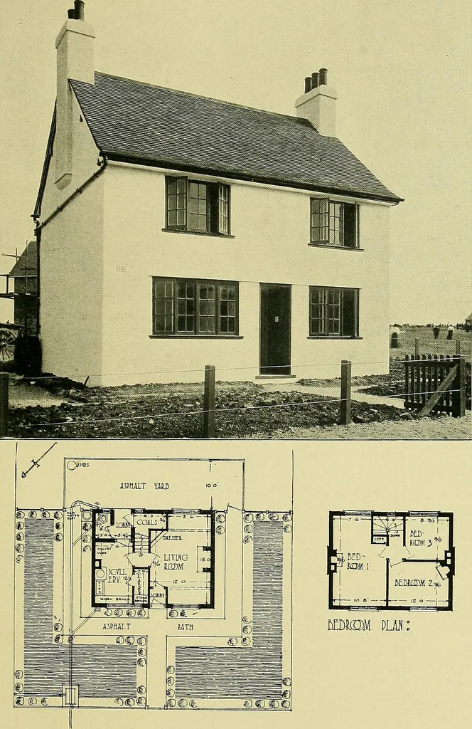 An illustration from Country cottages and week-end homes, 1907, leaf 29