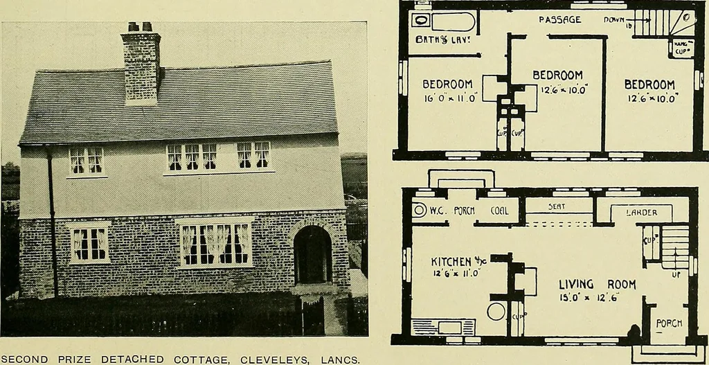 An illustration from Country cottages and week-end homes, 1907, leaf 39