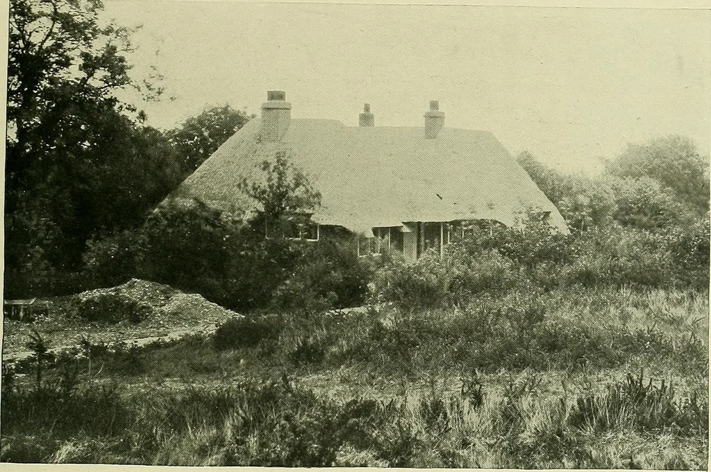 An illustration from Country cottages and week-end homes, 1907, leaf 59