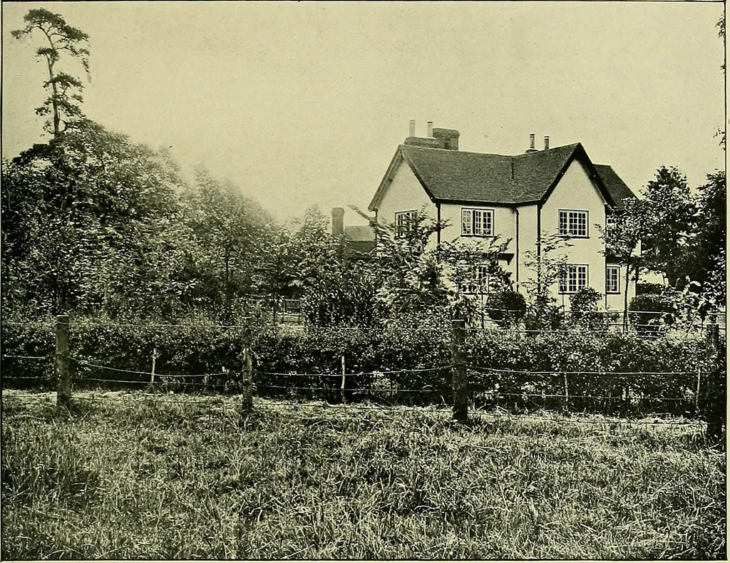 An illustration from Country cottages and week-end homes, 1907, leaf 69