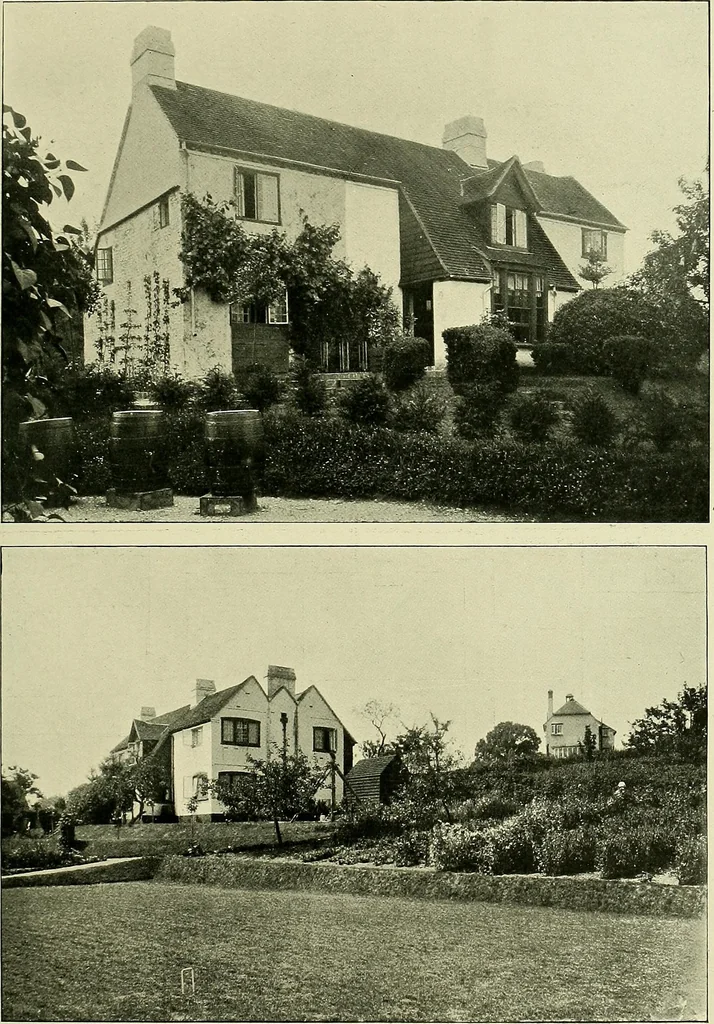 An illustration from Country cottages and week-end homes, 1907, leaf 75
