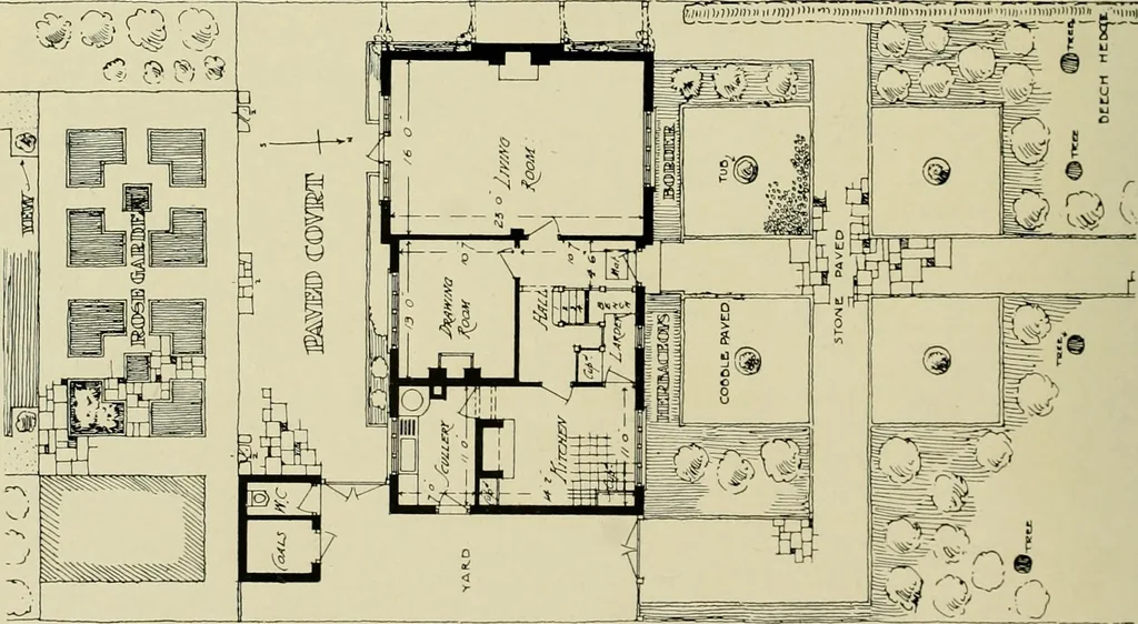 An illustration from Country cottages and week-end homes, 1907, leaf 76