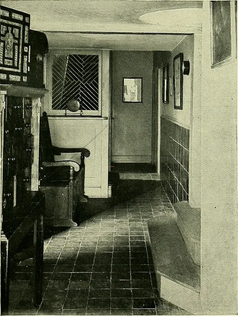 An illustration from Country cottages and week-end homes, 1907, leaf 81