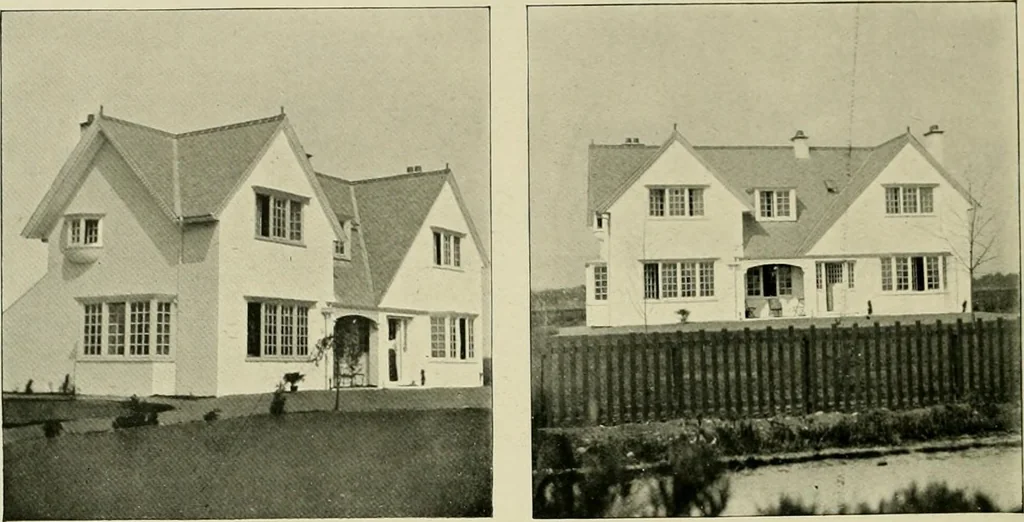 An illustration from Country cottages and week-end homes, 1907, leaf 94