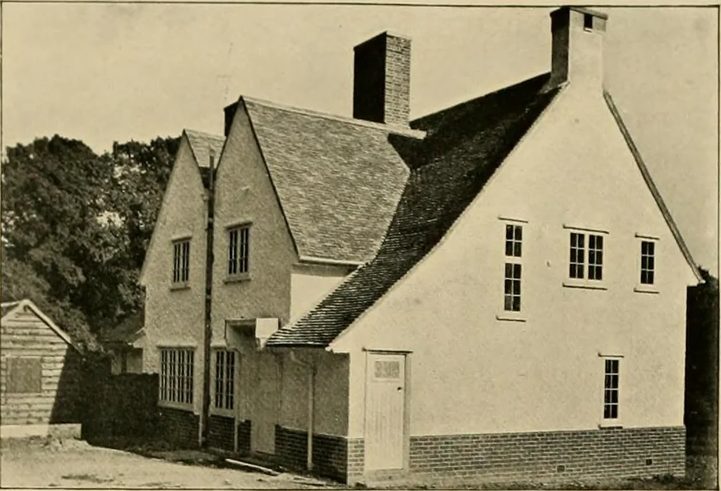 An illustration from Country-cottages and week-end homes, 1912, leaf 106