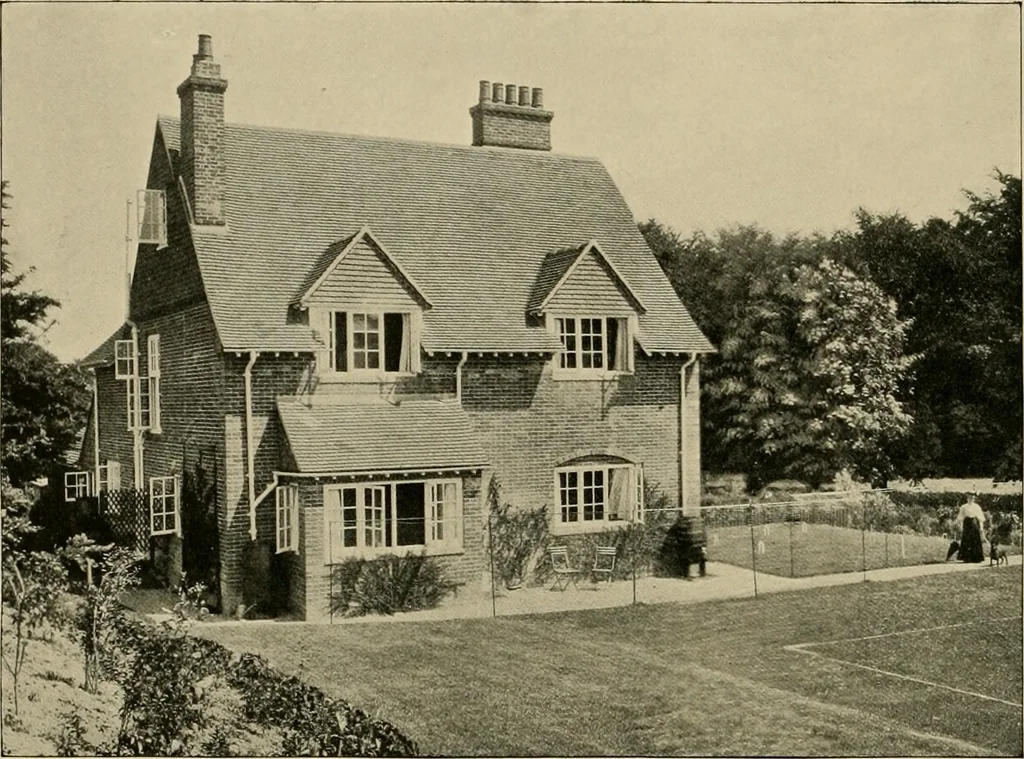 An illustration from Country-cottages and week-end homes, 1912, leaf 107