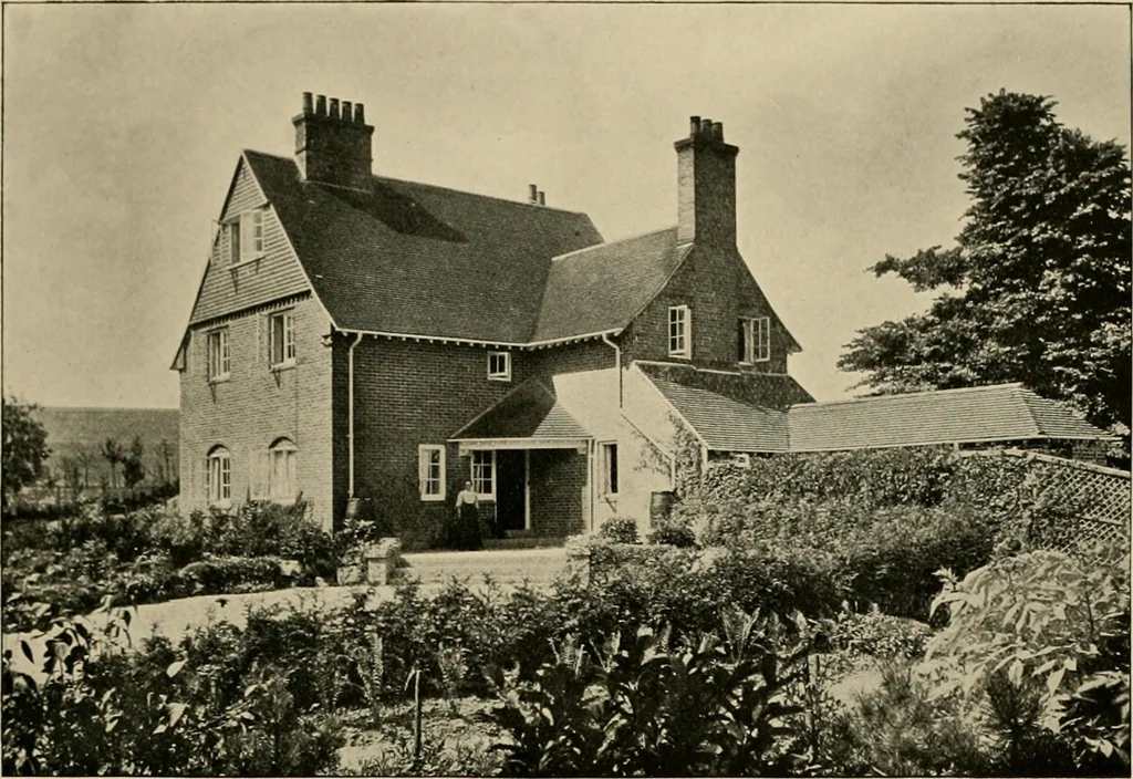 An illustration from Country-cottages and week-end homes, 1912, leaf 108