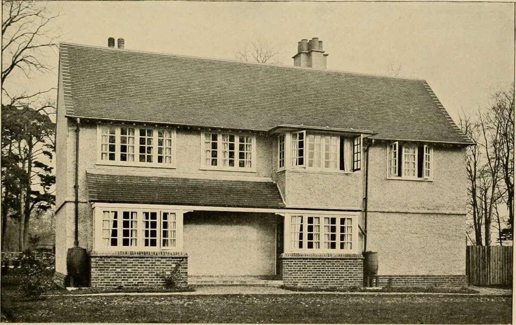 An illustration from Country-cottages and week-end homes, 1912, leaf 108