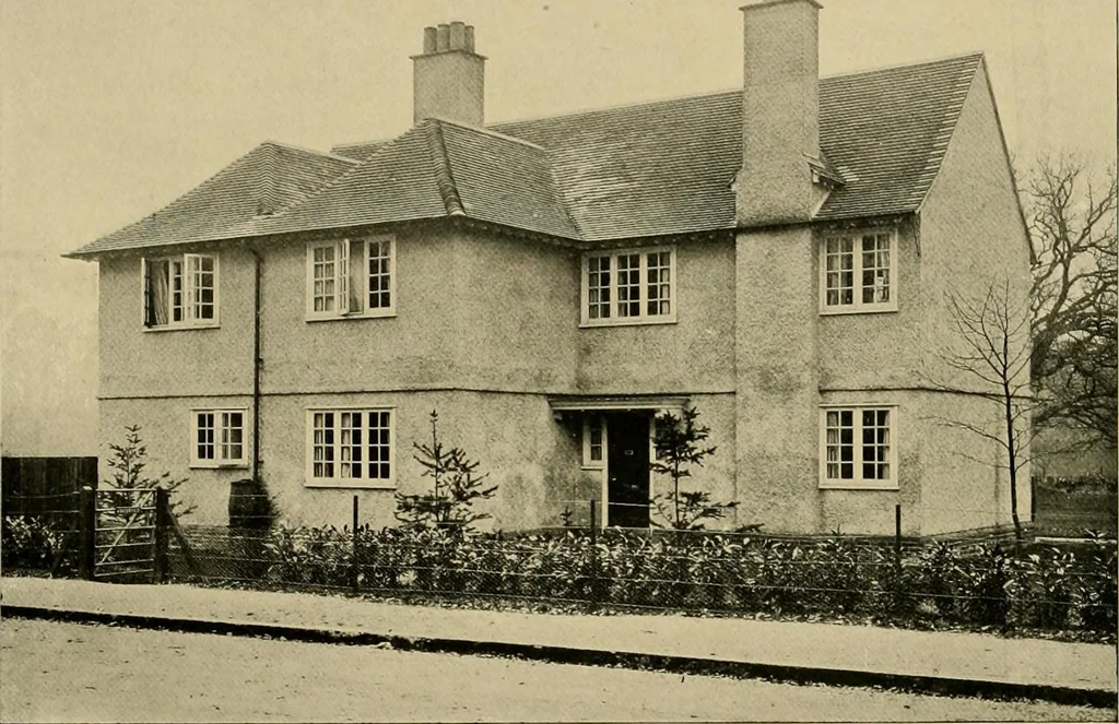 An illustration from Country-cottages and week-end homes, 1912, leaf 109