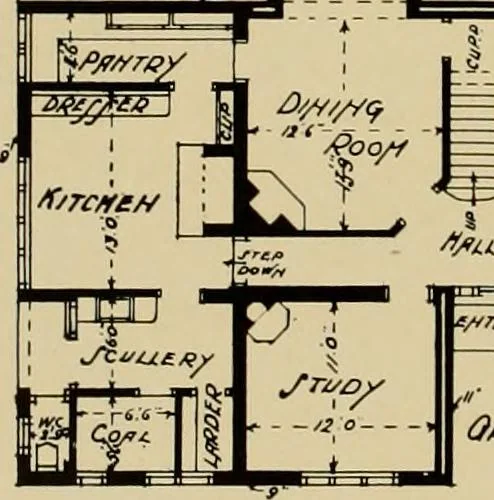 An illustration from Country-cottages and week-end homes, 1912, leaf 109