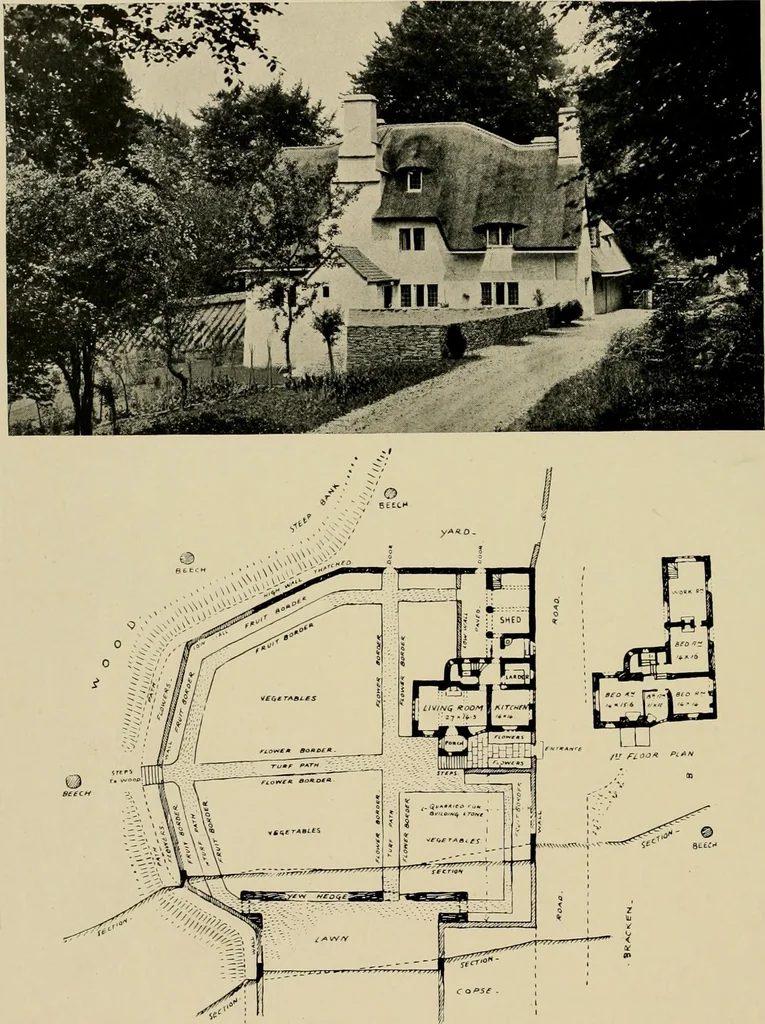 An illustration from Country-cottages and week-end homes, 1912, leaf 115