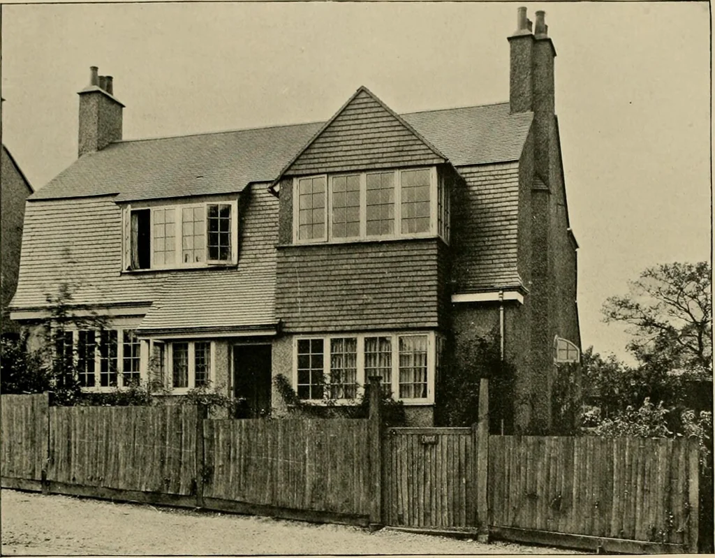 An illustration from Country-cottages and week-end homes, 1912, leaf 118