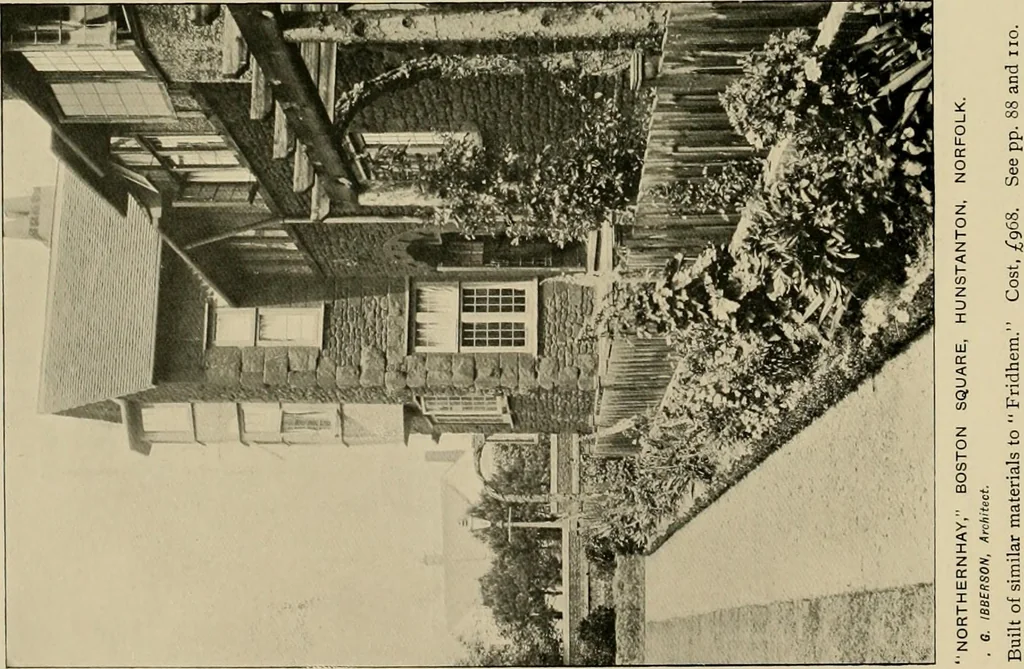 An illustration from Country-cottages and week-end homes, 1912, leaf 121