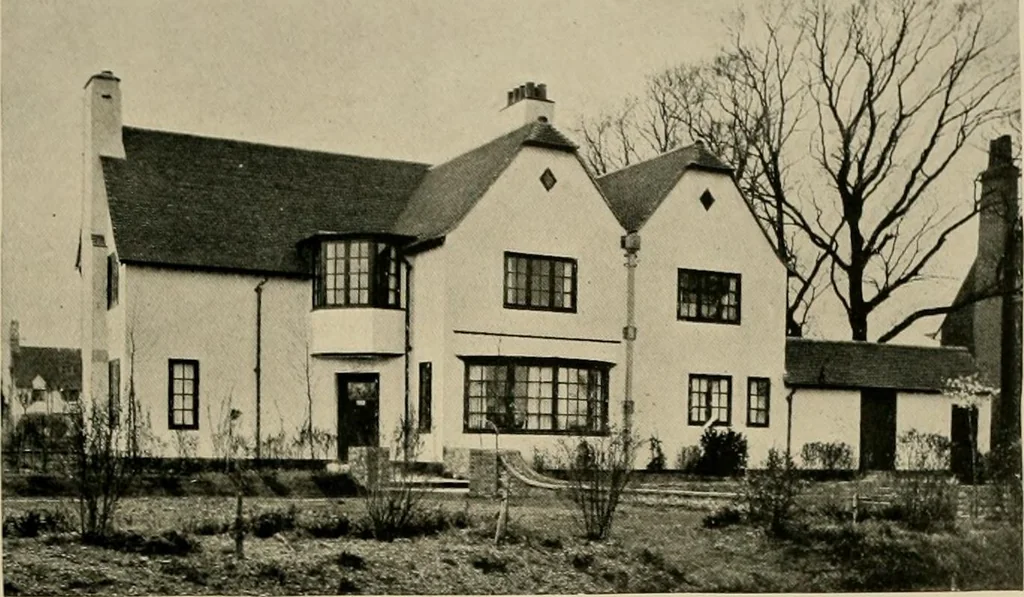 An illustration from Country-cottages and week-end homes, 1912, leaf 124