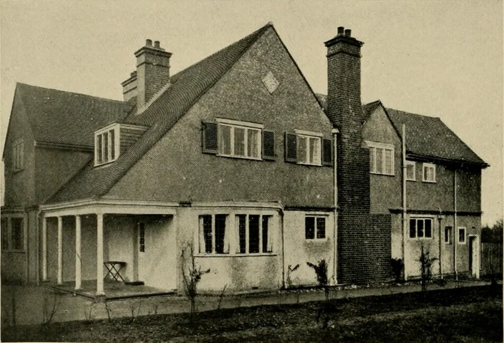 An illustration from Country-cottages and week-end homes, 1912, leaf 127