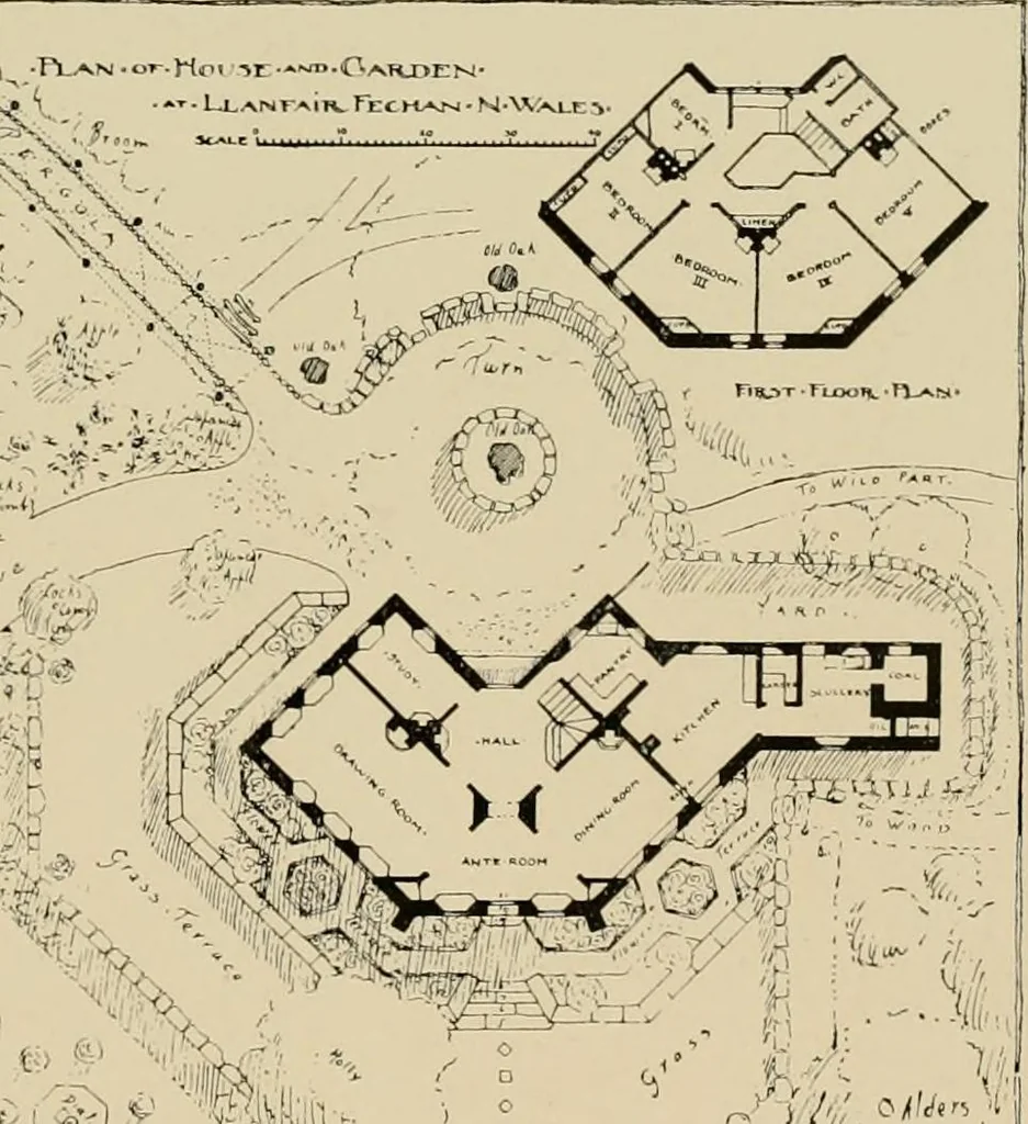 An illustration from Country-cottages and week-end homes, 1912, leaf 128
