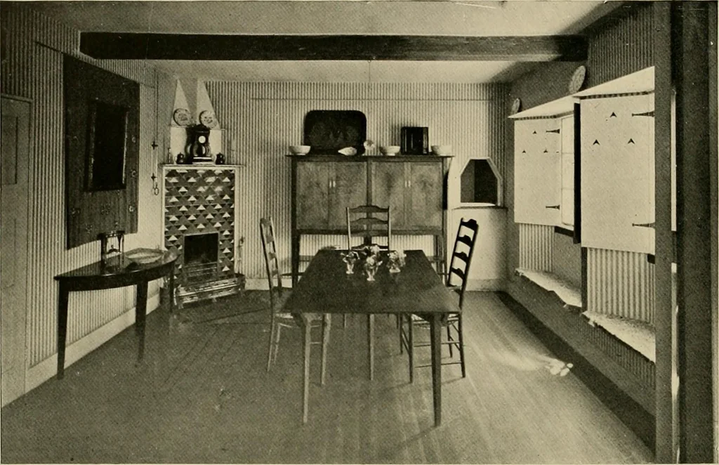 An illustration from Country-cottages and week-end homes, 1912, leaf 129
