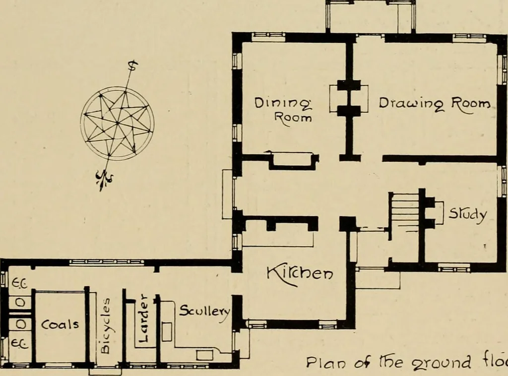 An illustration from Country-cottages and week-end homes, 1912, leaf 130