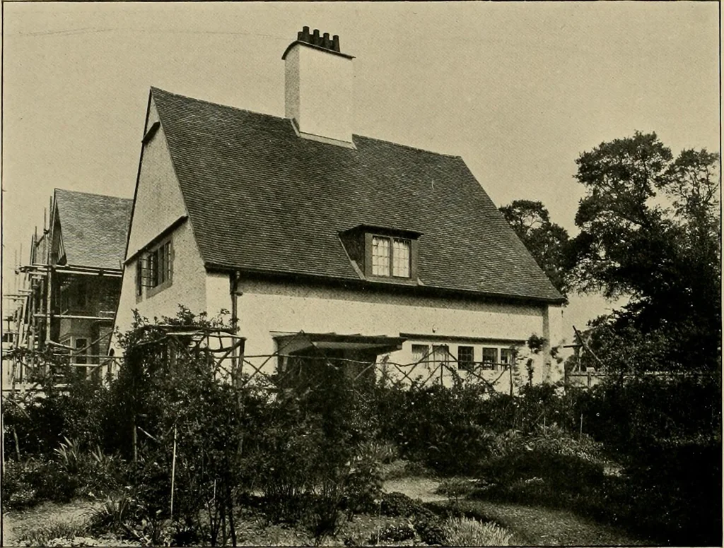 An illustration from Country-cottages and week-end homes, 1912, leaf 133