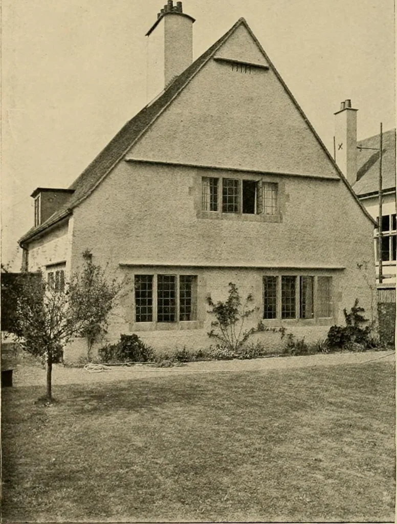 An illustration from Country-cottages and week-end homes, 1912, leaf 134