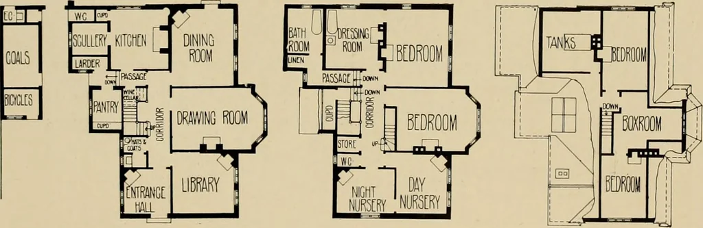 An illustration from Country-cottages and week-end homes, 1912, leaf 136