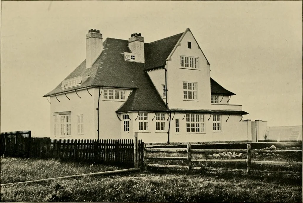 An illustration from Country-cottages and week-end homes, 1912, leaf 146