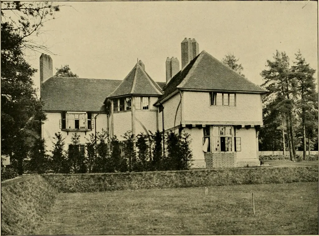 An illustration from Country-cottages and week-end homes, 1912, leaf 151