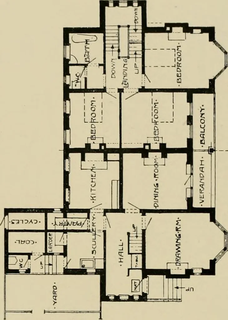 An illustration from Country-cottages and week-end homes, 1912, leaf 158