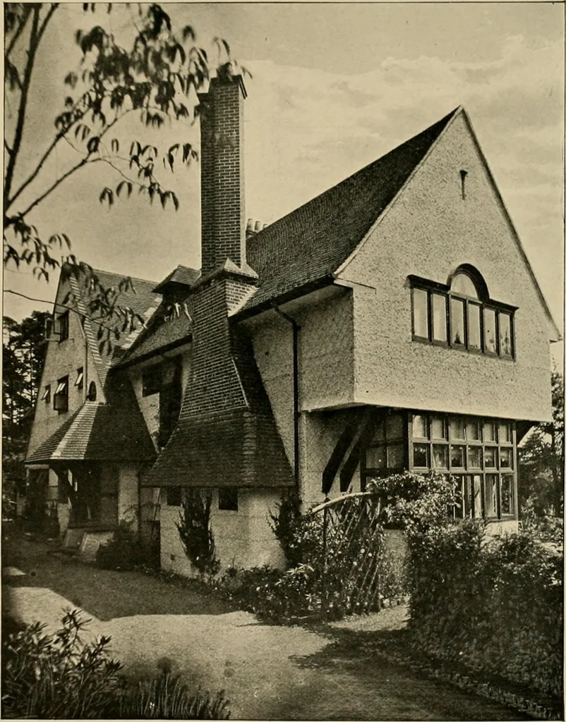 An illustration from Country-cottages and week-end homes, 1912, leaf 160