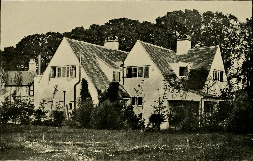 An illustration from Country-cottages and week-end homes, 1912, leaf 163