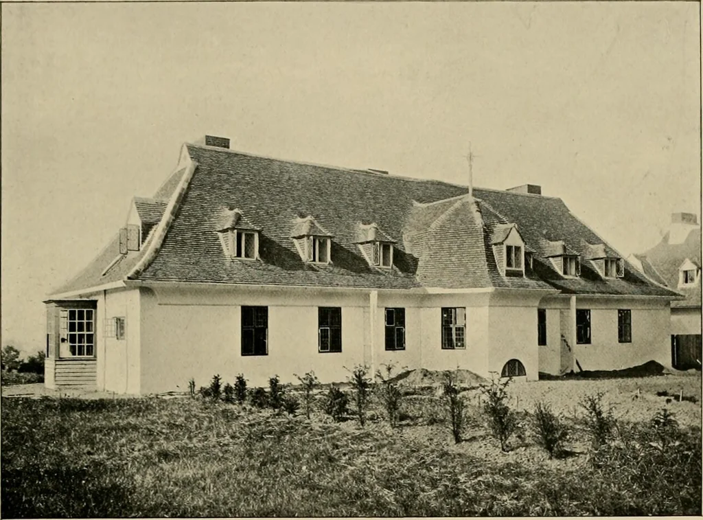 An illustration from Country-cottages and week-end homes, 1912, leaf 164