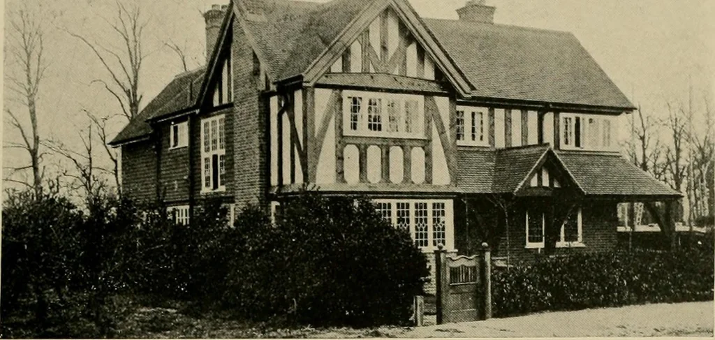 An illustration from Country-cottages and week-end homes, 1912, leaf 166