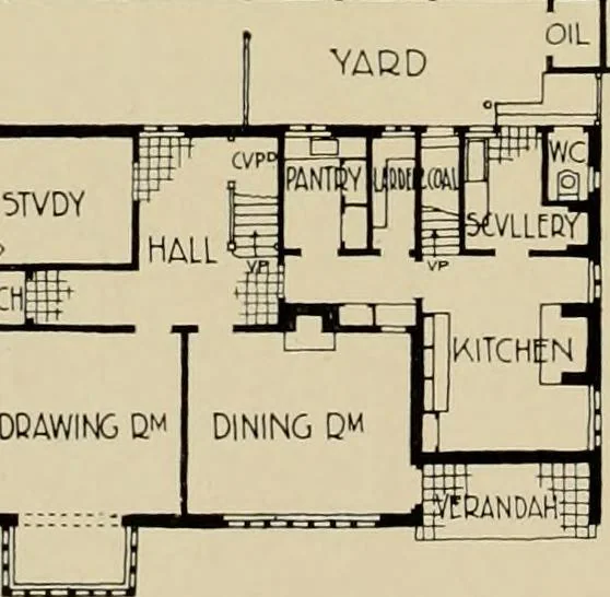 An illustration from Country-cottages and week-end homes, 1912, leaf 167