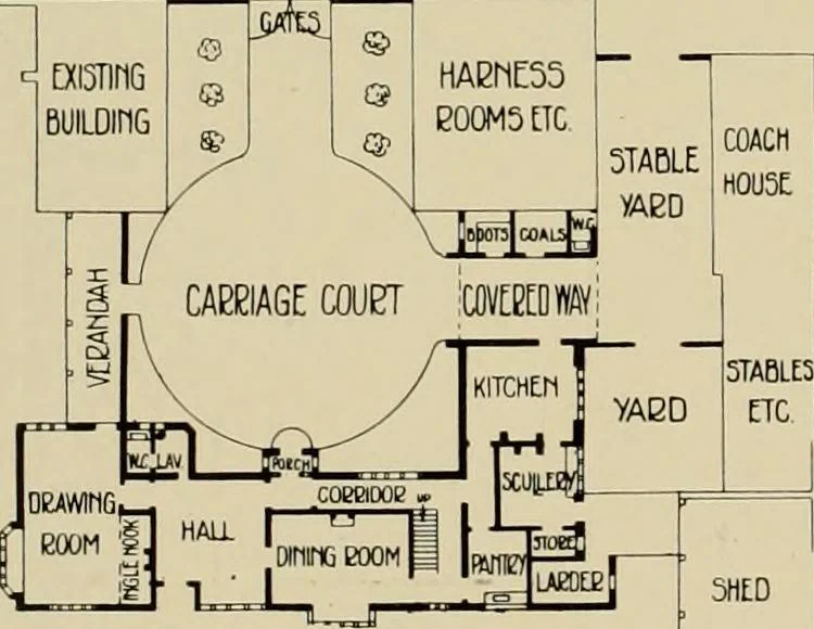 An illustration from Country-cottages and week-end homes, 1912, leaf 169