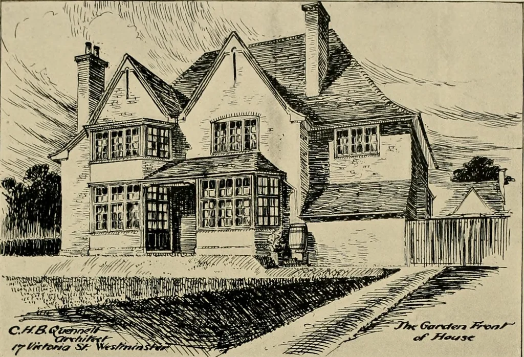An illustration from Country-cottages and week-end homes, 1912, leaf 170