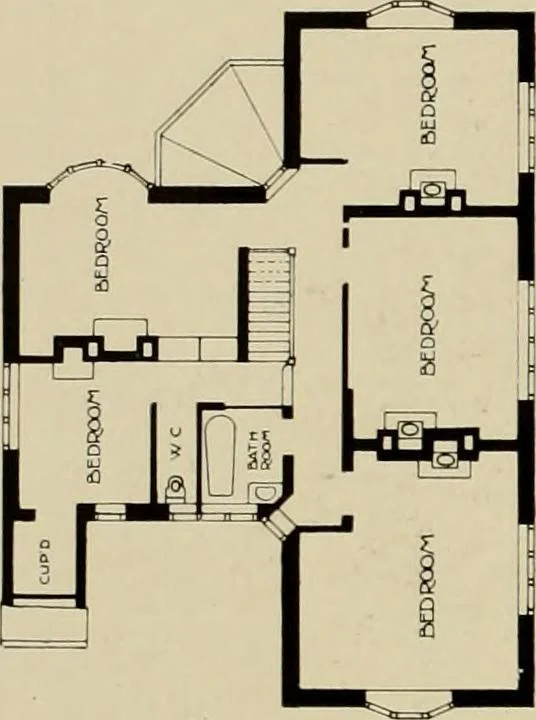 An illustration from Country-cottages and week-end homes, 1912, leaf 171
